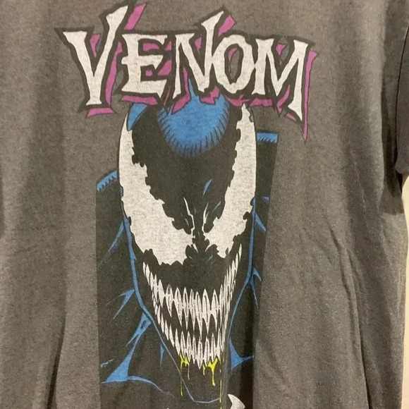 Marvel Venom Nicely  Faded T-Shirt - Medium - Picture 3 of 7